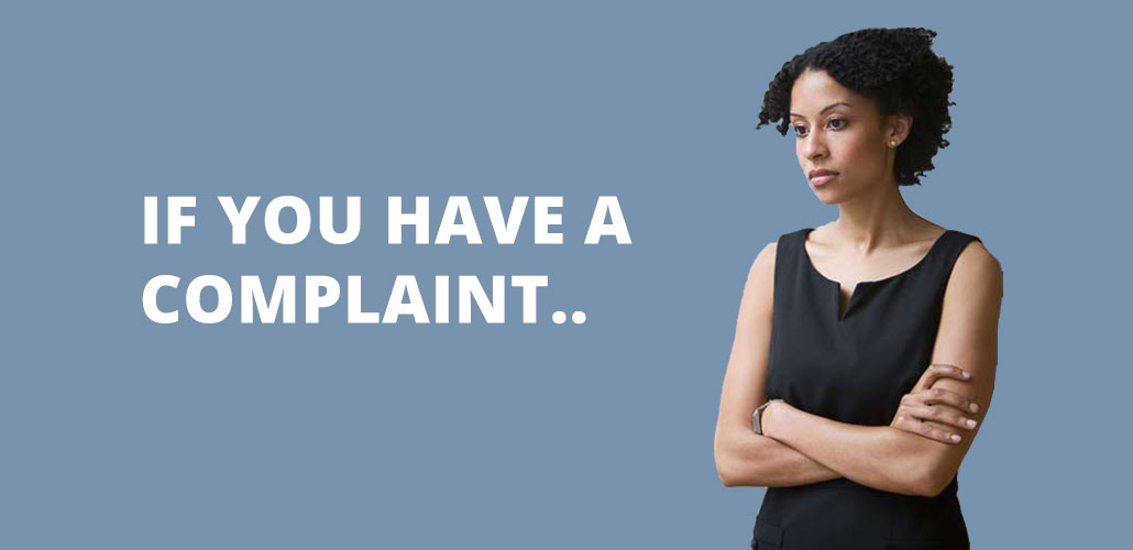 Submit your complaint here